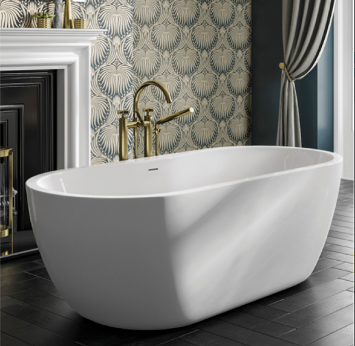 Alc Free Standing Bath 1655 x 750mm
