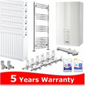 BIASI BASICA 24KW Combi Heating Pack 7 Radiators