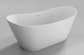 EME Free Standing Bath Matt White 1700 x 800mm