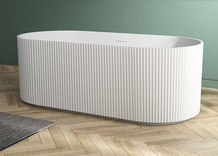 Flu 1700mm Freestanding Bath
