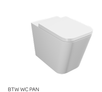 GEN Square Shape Rimless Toilet Including Seat