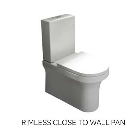 OZO Round Shape Rimless Toilet Including Seat