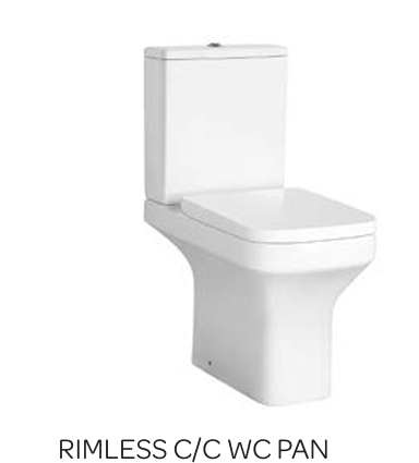 OZO Round Shape Rimless Toilet Including Seat