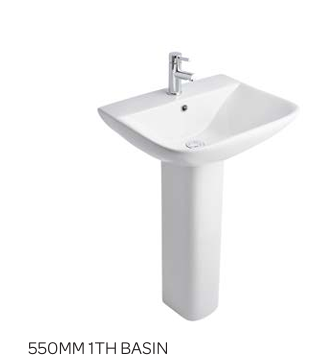 PRI Square Basin and Pedestal 550mm