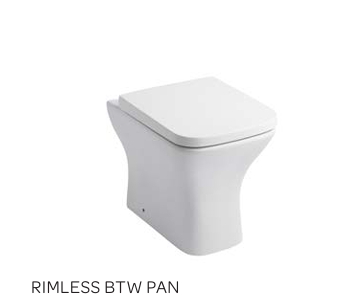 PRI Square Shape Rimless Toilet Including Seat