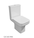 TRI Square Shape Rimless Toilet Including Seat