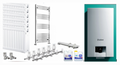 Vaillant Combi Boilers Central Heating Pack including 7 Radiators