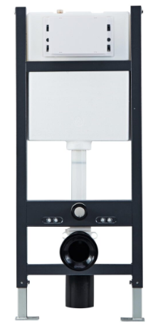 Cloakroom Unit including Frame/Wall Hung Toilet