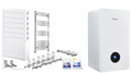 Worcester 8000+ Combi Central Heating Pack including 7 Radiators