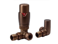 TRV Radiator Valves with Angled, Corner and Straight available in 13 different colours