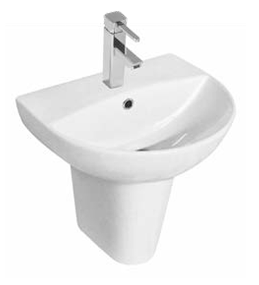 KAM Round Basin and Pedestal 550/500/450mm